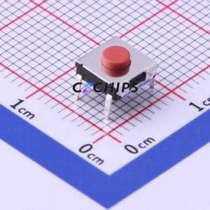 TC-1157-B-B Tactile Switch Through hole Component (THT) Switch Single Pole Single Throw Round Button 1.6N Through Hole - Product Image 1