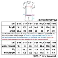 Camisetas de Fútbol Personalizadas de Chile para Niños, Uniformes de Fútbol con Nombre y Número, Conjunto de Camiseta y Pantalones Cortos para Niños y Niñas