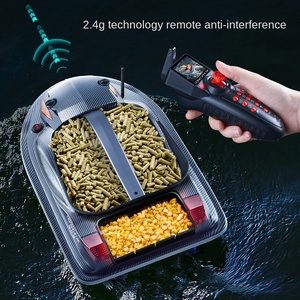 Professional <strong>Large</strong> Bait Boat GPS Remote Control Durable Plastic Construction 500m Control Features Voice <strong>Command</strong> <strong>Hook</strong> Delivery - Product Image 5