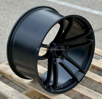 Jantes en alliage JXAP de 20 pouces, 5*115, décalées 20*9.5 20*11, jantes en aluminium noires adaptées à la Dodge Challenger Charger SRT