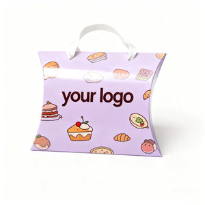 Kraft Pillow Box Embalaje Sandwich <span class=keywords><strong>Joe</strong></span> and the <span class=keywords><strong>Juice</strong></span> Diseño personalizado - Product Image 1