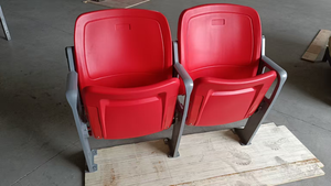 Sièges pliants fixes en plastique pour arènes, sièges de stade de football, sièges de tribune en polypropylène - Product Image 2