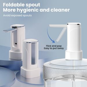 Nouvelle eau de pompage intelligente sans fil pliable. Chargeur USB sans fil Distributeur d'eau domestique pour voiture Batterie longue - Product Image 2