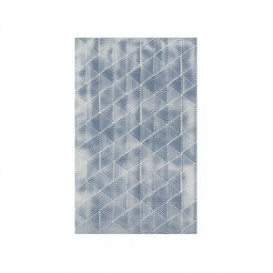 Adiva Rug Turkish Carpet Gaziantep <b>Machine</b> Made Woven Jacquard Washable Polyester Non-Slip Rubber Backing Geometric Pattern Low - Product Image 1