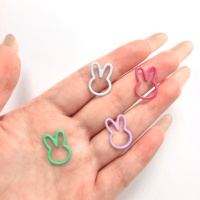 20 marqueurs de mailles en forme de lapin, petits marqueurs de mailles métalliques verrouillables, breloques pour accessoires de tricot et crochet