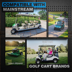 36V 48V 72V 100 AH 200AH Ciclo profundo con BMS avanzado para EZGO/Club Car/<span class=keywords><strong>Yamaha</strong></span> Carts Batería de carrito de golf potente y confiable - Product Image 5