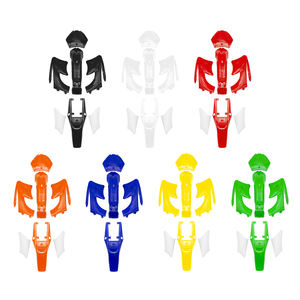 Pièces de moto ensemble de garde-boue en plastique pour Mini vélo chinois 2 temps 47cc 49cc Apollo <span class=keywords><strong>Orion</strong></span> Mini Dirt Bikes Racing <span class=keywords><strong>Motocross</strong></span> - Product Image 1