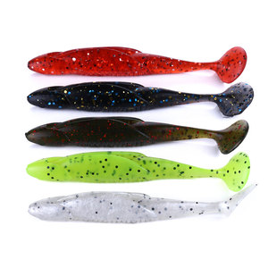 <span class=keywords><strong>Esche</strong></span> da <span class=keywords><strong>pesca</strong></span> in Silicone 9.5cm/6g mix color t tail soft bait artificiale shad lure lure swimbait - Product Image 1