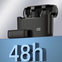 Micrófono Lavalier Inalámbrico S11/S13 2.4G, Micrófono de Conferencia Portátil con Cancelación de Ruido para Transmisión en Vivo, Vlogging y Karaoke