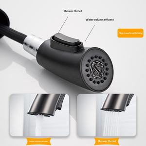 <span class=keywords><strong>Robinet</strong></span> de <span class=keywords><strong>cuisine</strong></span> moderne et simple pour la maison, avec cartouche céramique, eau chaude et froide, <span class=keywords><strong>douchette</strong></span> extractible multidirectionnelle anti-éclaboussures pour évier - Product Image 2