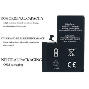 Batteria al Litio Ricaricabile di Alta Qualità 4402mAh per 13 Pro Max - Lunga Durata Disponibile - Product Image 4