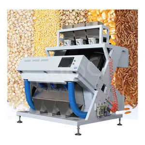 HNOC Almond Tea Plastic Optical Color Sorter Machine Garlic Legumes Seed Colour Sort Machine
