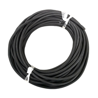 Cordon élastique en caoutchouc silicone noir extrudé, résistant aux basses/hautes températures, sur mesure, prix usine, pour l'étanchéité des tuyaux