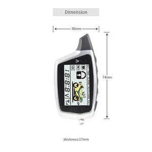 Système d'alarme de sécurité pour moto, 2 voies, pour Scooter et moto, démarrage à distance, sans clé, activation automatique - Product Image 2