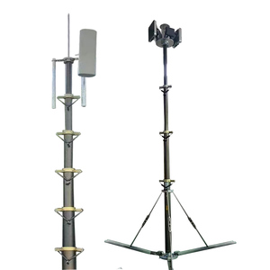 5M 6M 7M 8M 9m 10m bán chạy nhất Trọng lượng nhẹ nhôm khí nén Kính thiên văn cột mở rộng và có thể gập lại cực với đứng - Product Image 5