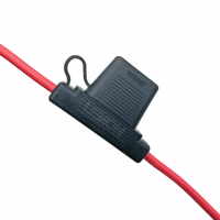 Porte-fusible Maxi en ligne 10AWG étanche, bloc de fusibles à lame, composants de fusibles pour automobile, camion, bateau, camping-car, marine