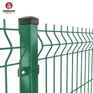 Recinzione in rete metallica rivestita in Pvc 6x8 pannelli di recinzione 3D con rete metallica saldata recinzione da giardino