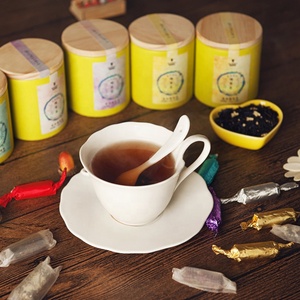 Té Negro Pu'er de China <span class=keywords><strong>para</strong></span> <span class=keywords><strong>Bajar</strong></span> de Peso con Cáscara de Mandarina en Envase Tipo Caja de Caramelos - Product Image 2