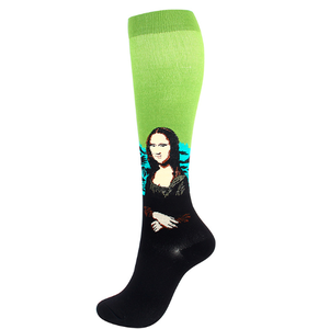 Calcetines de compresión de 20-30 MmHg para hombre, pintura de Van Gogh, presión firme creativa, circulación, soporte ortopédico, <span class=keywords><strong>medias</strong></span>, calcetines de manguera - Product Image 6