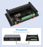 Module relais WiFi industriel 8 canaux ESP32-S3 Waveshare ESP32-S3-POE-ETH-8DI-8RO-SKU-30838, avec isolation intégrée