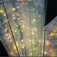 Accessoires créatifs : Colonnes de cristal, Ornements, Pendentifs, Poteaux de guidage en cristal style T, Éclairage LED pour Mariages, Événements et Concerts