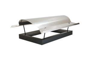 Chapeau <span class=keywords><strong>de</strong></span> cheminée rectangulaire en acier inoxydable naturel amovible, prix d'usine, design réglable pour béton et tuiles en terre cuite, en vente - Product Image 2