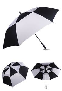 Golf <b>Umbrella</b> <b>Windproof</b> Extra Large Oversized Heavy Duty Double Canopy for Rain Sports Games Promotion Gift - Product Image 3