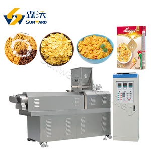 Línea de maquinaria para hacer cereales de desayuno Máquina extrusora de copos de maíz automatizada Fabricante de equipos - Product Image 4