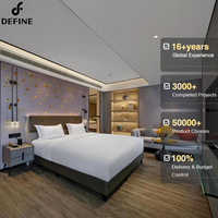 Luxuriöses Fünf-Sterne-Hotel Schlafzimmer-Möbelset King-Queen-Hotelbetten Kommerzielle Moderne Schlafzimmer-Sets Maßgefertigte Hotelmöbel