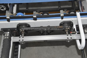 Kotak perekat lipat A + B kotak bergelombang Offset Double Piece-mesin tempel dengan laminasi Double Piece - Product Image 6