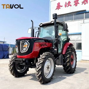 Tracteur agricole TAVOL 4x4 à transmission par engrenages, avec moteur puissant de 90 CV, pompe et boîte de vitesses, pour usage agricole, fourni par l'usine - Product Image 4