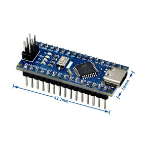 Nano V3 ATmega328 CH340 V3.0 ATMEGA328P รุ่นปรับปรุง พอร์ต Mini USB, Mini Micro และ Type-C ใช้งานร่วมกับโมดูล Nano V3.0 ATmega328P ได้ - Product Image 6