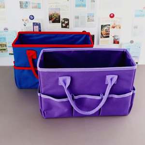 Sac de rangement de bureau grande capacité en Oxford, organiseur d'art avec plusieurs poches, sac fourre-tout pour l'art, la couture et les fournitures de bureau - Product Image 6