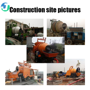 自動装填式コンクリートミキサーポンプ複合混合およびポンプ機コンクリートミキサー建築現場用ポンプ機械付き - Product Image 5