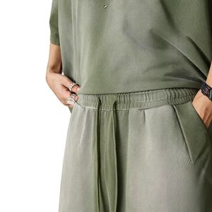 Pantalones Unisex de Algodón Estilo Machete con Diseño de Bordes Dispersos para las Cuatro Estaciones, Estilo Urbano, Chino y Americano - Product Image 3