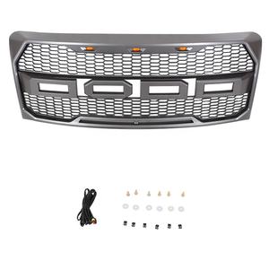 Kits <span class=keywords><strong>de</strong></span> carrosserie <span class=keywords><strong>Grille</strong></span> <span class=keywords><strong>de</strong></span> radiateur supérieure avant Parrilla Grid Fit for ford F150 2009 - 2014 - Product Image 1