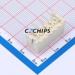 XY-VH3.96-5A51 Wire-to-Board Pin Header SMD,P=3.96mm Connector 1x5P 3.96mm Vertical Mount VH - Product Image 2