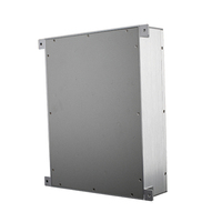 Boîtier de distribution électrique extérieur en alliage d'aluminium brossé, acier inoxydable, IP54, pour terminaux de panneau, capteurs CVC