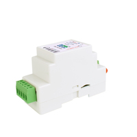 Servidor Serial Industrial DIN-Rail 4G DTU, Gateway RS485 a 4G para PLC, Adquisición Remota Inalámbrica de Datos, Compatible con MODBUS RTU a MQTT