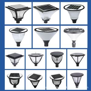 प्राचीन सौर स्ट्रीट लाइट आरजीबी नेतृत्व उद्यान प्रकाश जलरोधक रेट्रो चीनी शैली लालटेन - Product Image 3