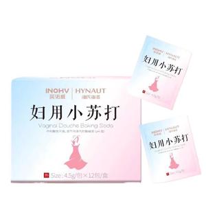 Inohv Hynaute Douche Vaginale au Bicarbonate de Soude 4,5g 12 Paquets pour l'Hygiène Intime Féminine - Product Image 1