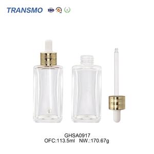 Bouteille de lotion cosmétique en verre à pompe, flacon d'attar, flacon compte-gouttes personnalisé de 100 ml, marque privée - Product Image 5