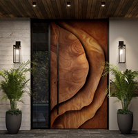 Porte de sécurité de villa de luxe, portail d'entrée moderne personnalisé pour manoir