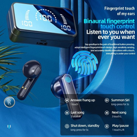 Earbud Nirkabel S20 Laris Manis, Earbud Gaming, Earphone Olahraga dengan Ketahanan Air IPX4, Headphone Musik Nirkabel
