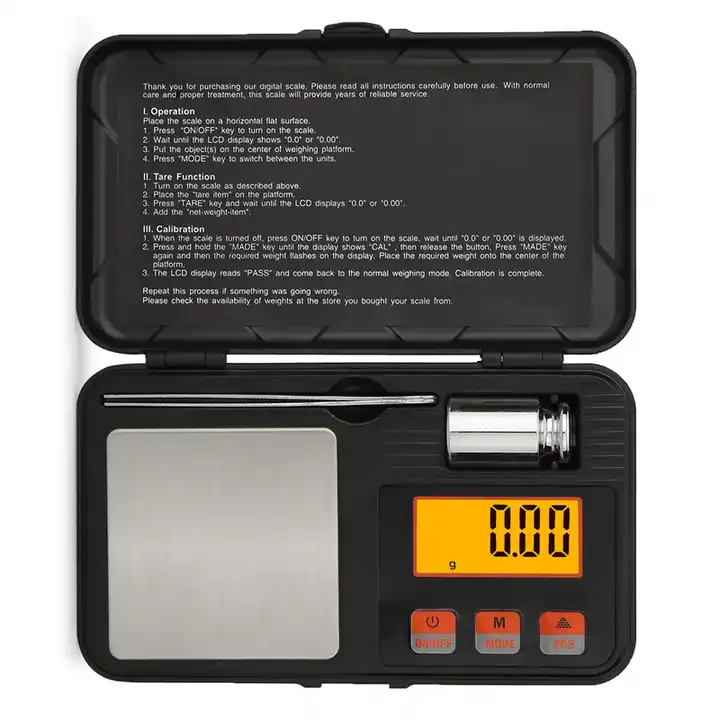 Jewelry Scale 0.01g Mini 200g High Precision Portable Pocket Scale