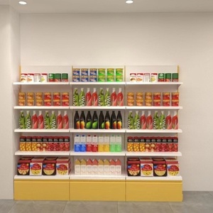 <span class=keywords><strong>Étagère</strong></span>s de supermarché en acier laminé à froid, fabrication directe usine Foshan, robustes, variées en couleurs et styles, possibilité de choisir les <span class=keywords><strong>étagère</strong></span>s - Product Image 3