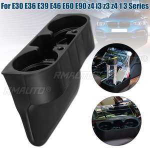 Portavasos Delantero Negro para Automóvil BMW E30 E36 E39 E46 E60 E90 Z4 I3 Z3 Z4 Serie 1 y 3, Soporte para Vasos en la Consola Central Delantera - Product Image 1