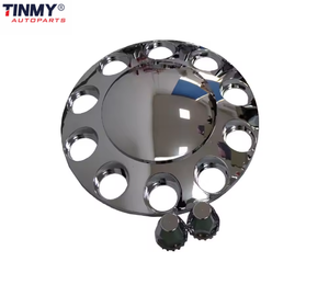 Vente directe d'usine enjoliveurs chromés pièces de remorque de camion enjoliveurs de moyeu de camion lourd - Product Image 3
