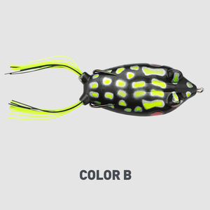เหยื่อตก<span class=keywords><strong>ปลา</strong></span>แบบนิ่ม รูปทรง<span class=keywords><strong>กบ</strong></span> น้ำหนัก 14 กรัม ขนาด 7.5 ซม. ผลิตจากโรงงานโดยตรง ทำด้วยมือ สำหรับตก<span class=keywords><strong>ปลา</strong></span>แบส <span class=keywords><strong>ปลา</strong></span>หัวงู พร้อมตะขอ - Product Image 6