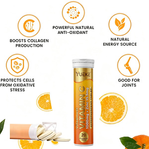 <span class=keywords><strong>Compresse</strong></span> <span class=keywords><strong>Effervescenti</strong></span> OEM/ODM da 1000mg di Vitamina C e Zinco per Luminosità della Pelle, Supporto Immunitario per Adulti e Benessere Quotidiano - Product Image 6